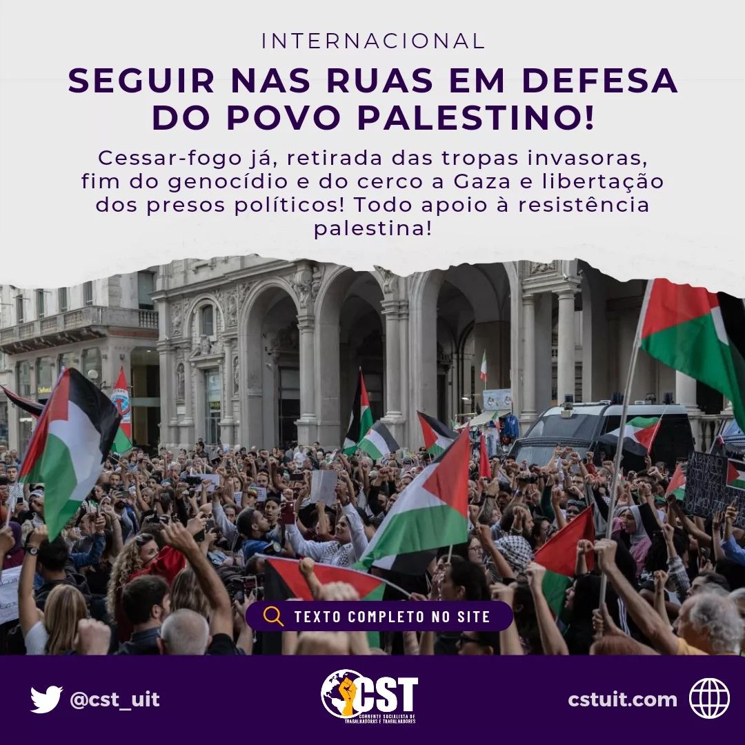 PSOL Nas Lutas E De Cara Própria - CST-UIT